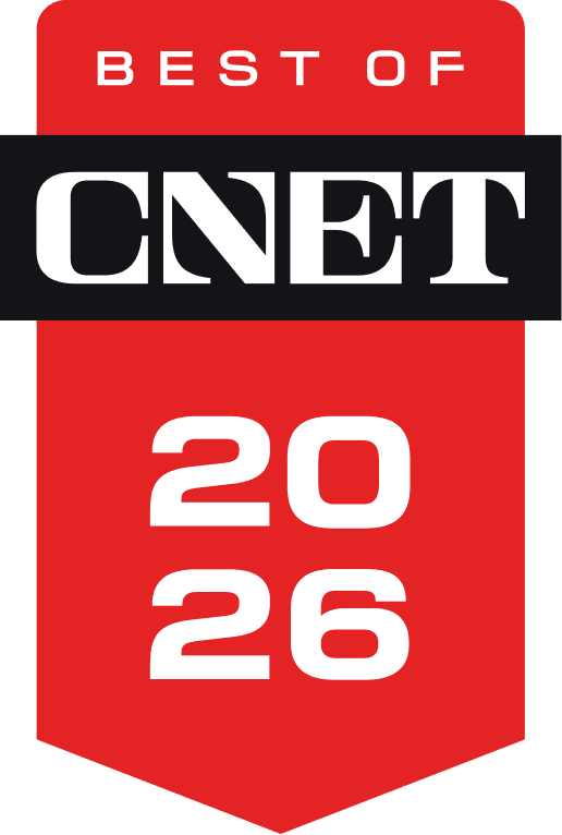CNET Best Of 2026 award badge
