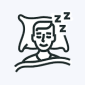 sleep-icon-white Happy Sleeper